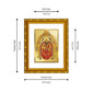 DIVINITI 24K Gold Plated Padmavathi Photo Frame For Home Wall Decor, Tabletop, Worship (21.5 X 17.5 CM)