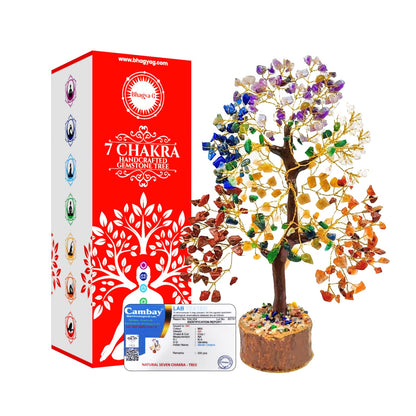 7 Chakra Tree (300 Beads) – Attract Positivity, Reduce Stress & Improve Daily Life Energy