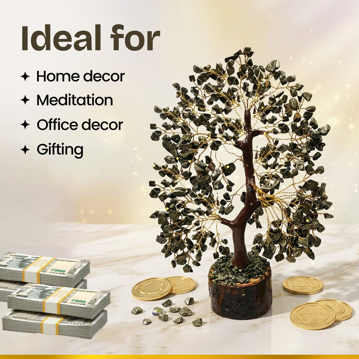 Pyrite Tree 300 Beads