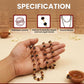 Rudraksha Karungali Golden Capping Mala
