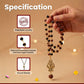 Rudraksha Karungali Mala with Trishul Pendant