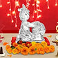 DIVINITI 999 Silver Plated Bal Gopal Idol For Home Decor Showpiece, Table, Housewarming (11 X 8.1 CM)