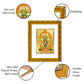 DIVINITI 24K Gold Plated Meenakshi Photo Frame For Home Wall Decor, Tabletop, Gift (21.5 X 17.5 CM)