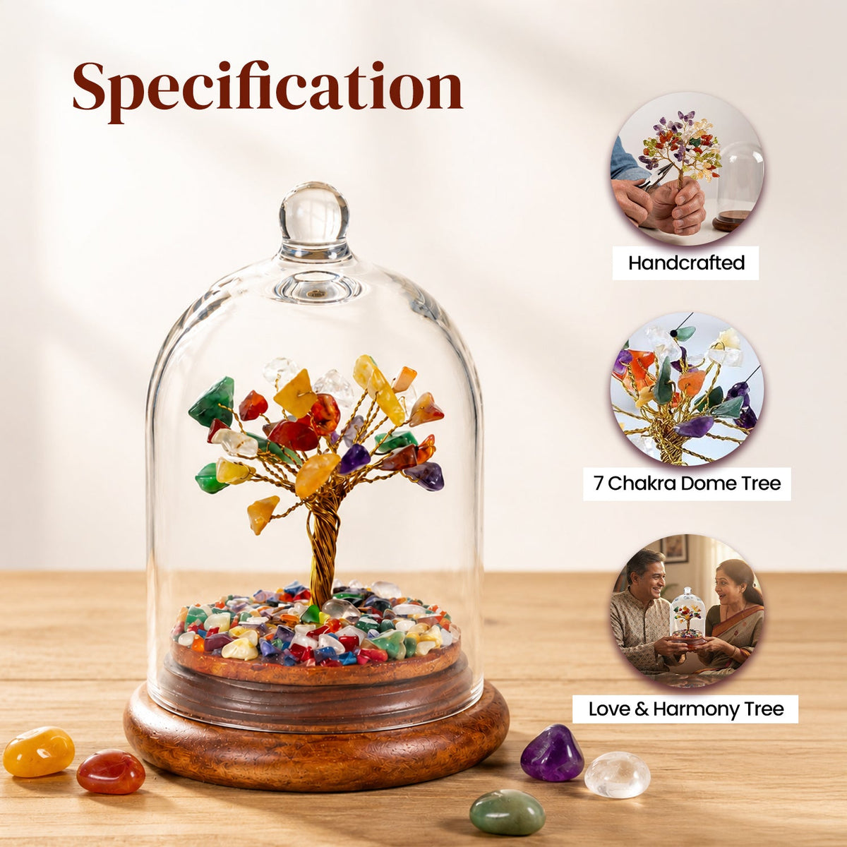 7 Chakra Dome Tree