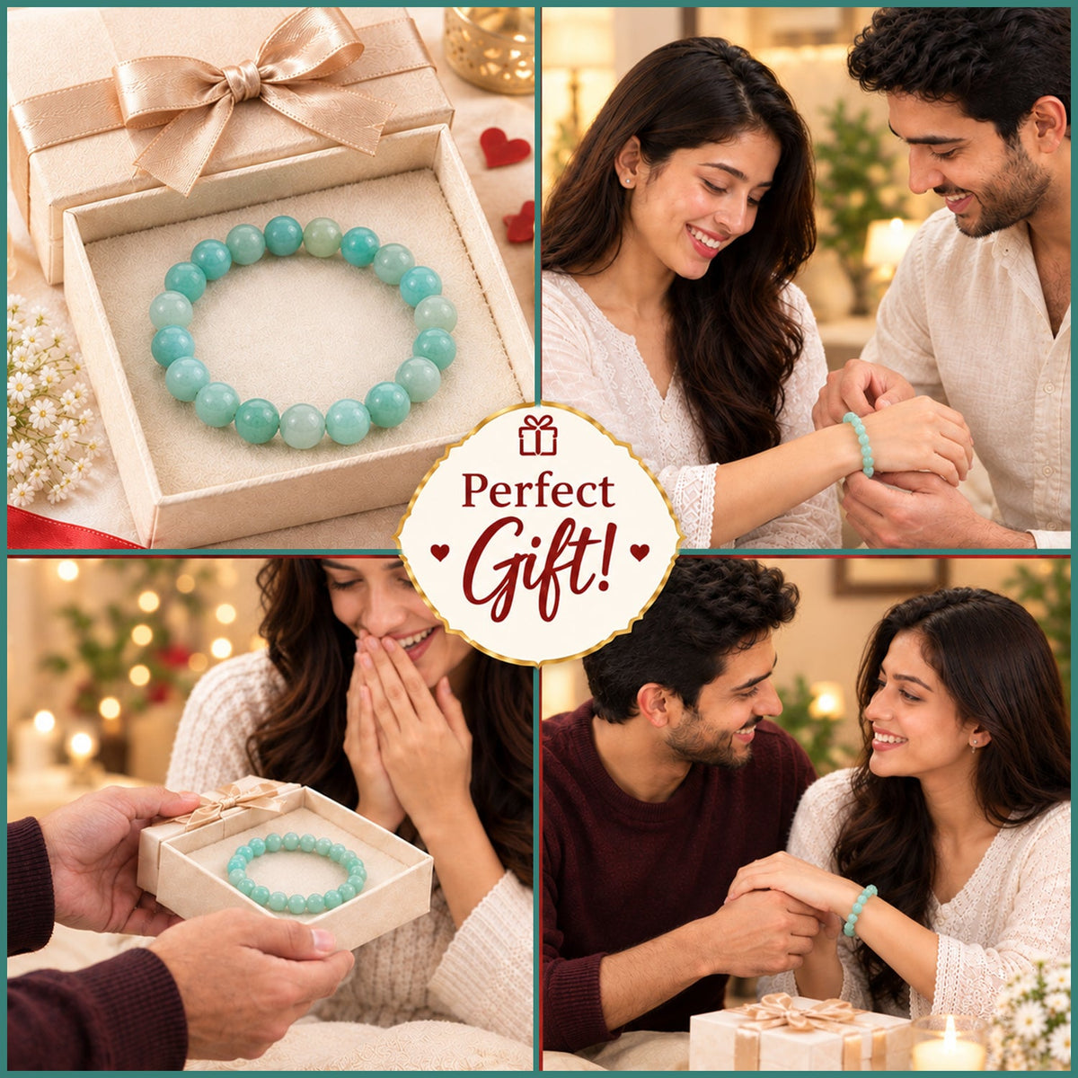 Amazonite New Crystal Bracelet