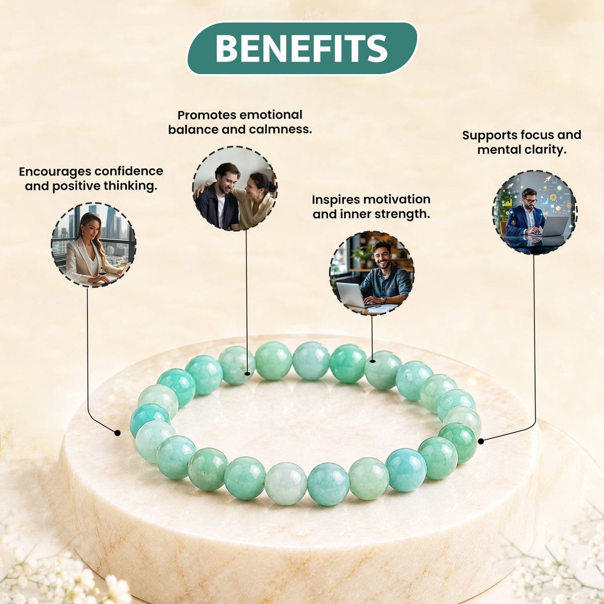 Amazonite New Crystal Bracelet