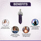 Amethyst Candle Crystal Pendant