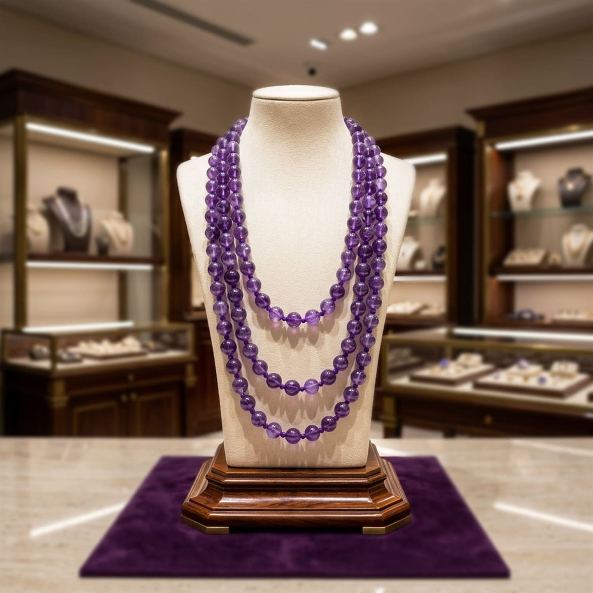 Amethyst Mala