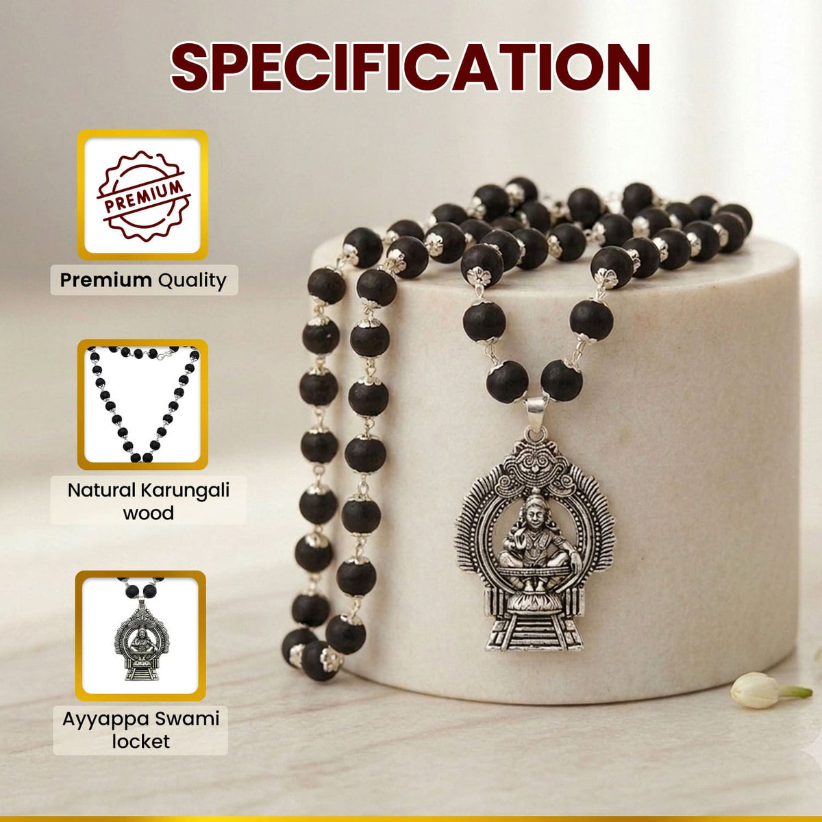 Ayyappa Swami Karungali Mala