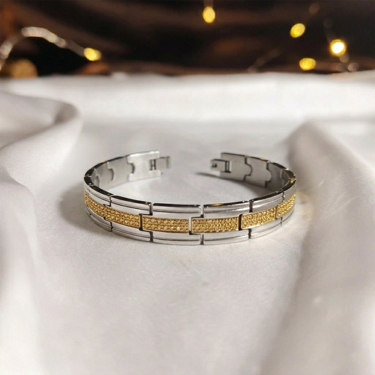 Bio Magnetic Titanium Health Bracelet-(BMTHB-C)