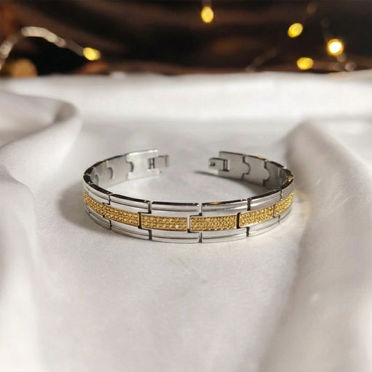 Bio Magnetic Titanium Health Bracelet-(BMTHB-C)