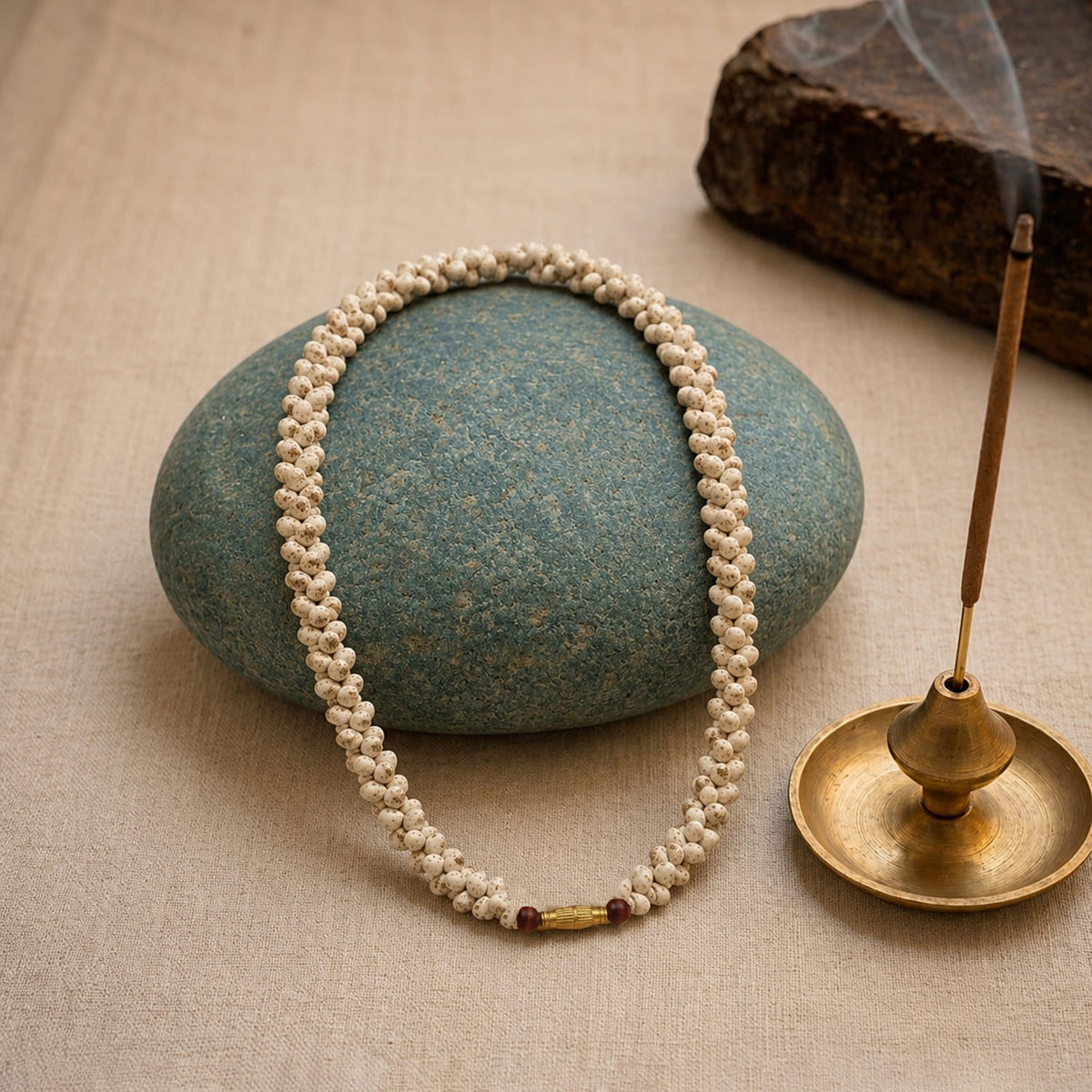Braided Tulsi Mala