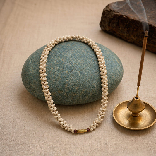 Braided Tulsi Mala