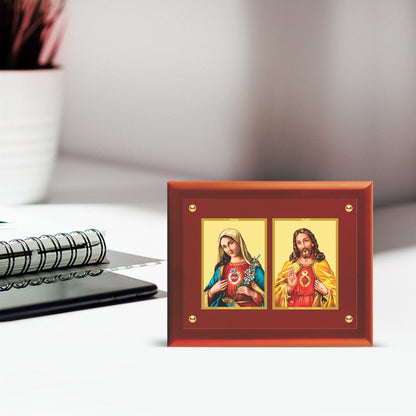 Buy 24K Gold Plated Jesus & Mary Photo Frame