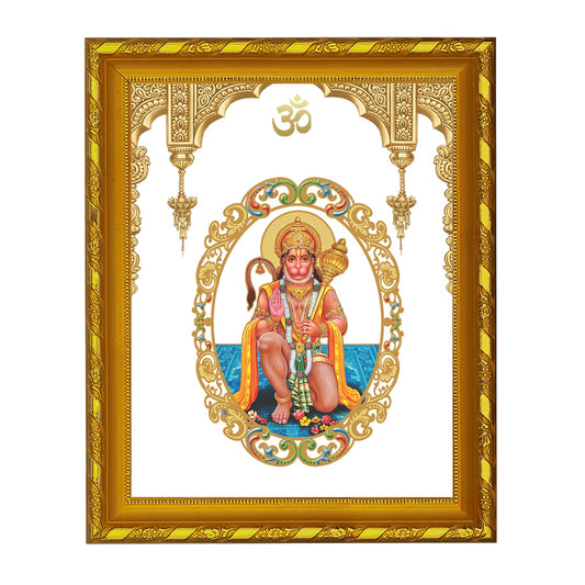Buy Hanuman Photo Frame | 24K Gold Plated Frame