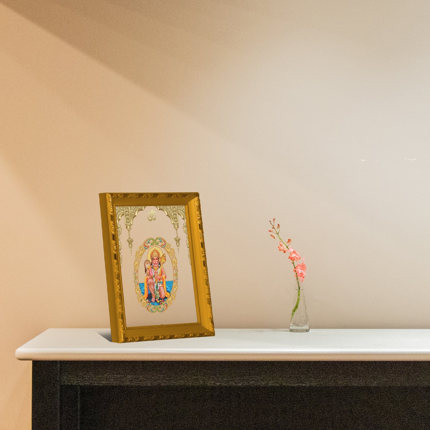 Buy Hanuman Photo Frame | 24K Gold Plated Frame