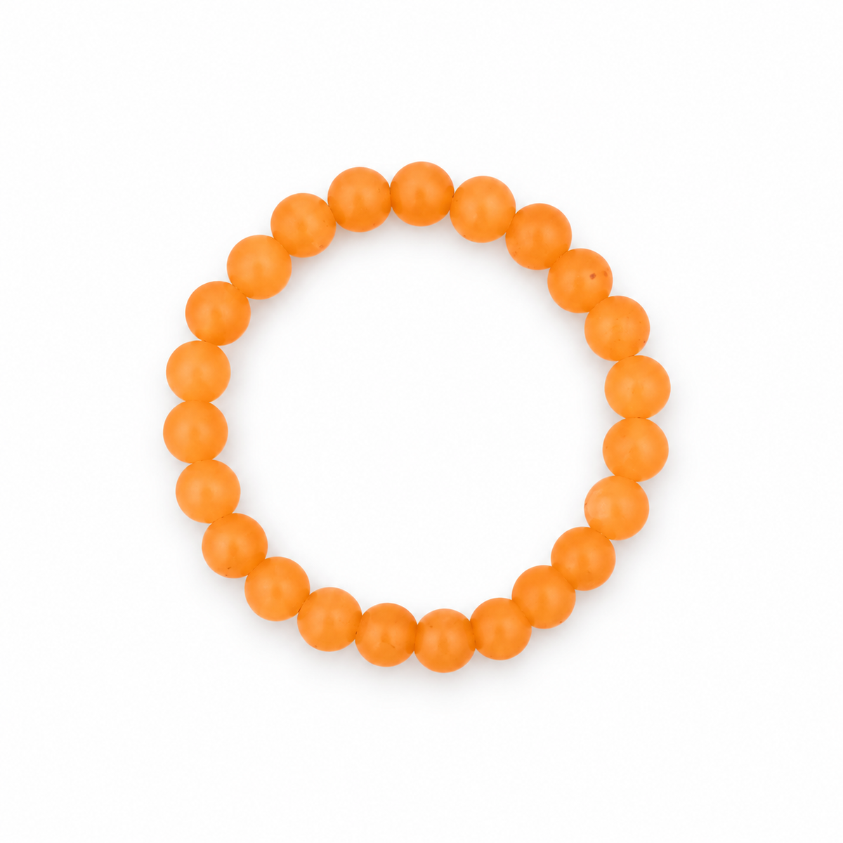 Natural Orange Aventurine Bracelet for Men & Women | 8–9 mm Beads | Unisex Positivity & Confidence Bracelet