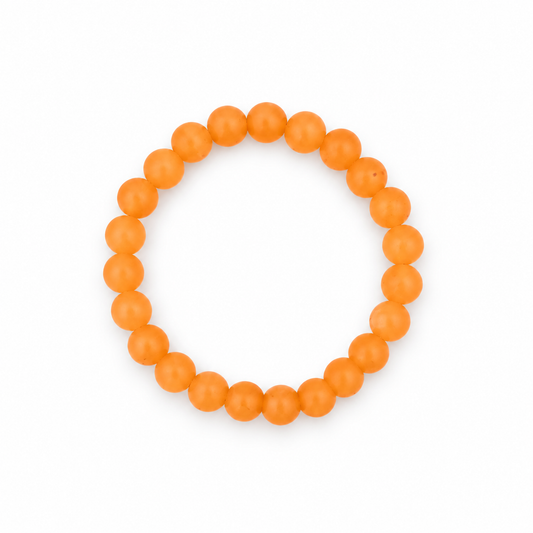 Natural Orange Aventurine Bracelet for Men & Women | 8–9 mm Beads | Unisex Positivity & Confidence Bracelet