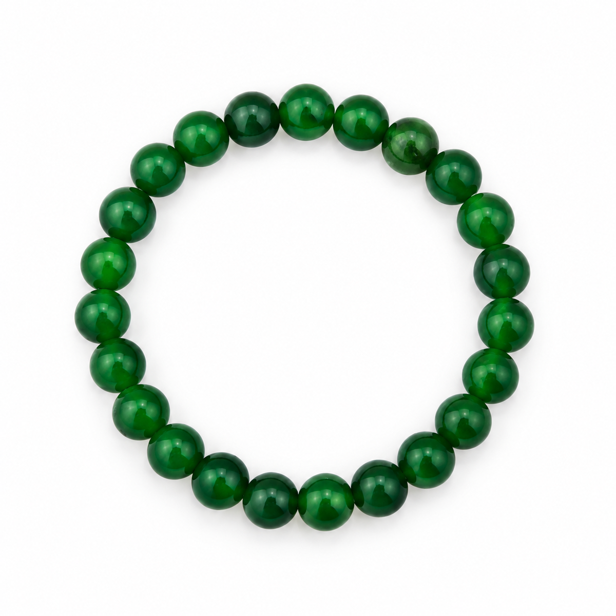 Natural Green Aventurine Bracelet for Men & Women | 8–9 mm Beads | Unisex Prosperity & Harmony Bracelet