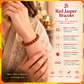 Natural Red Jasper Bracelet for Men & Women | 8–9 mm Beads | Unisex Strength & Grounding Bracelet
