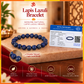 Natural Lapis Lazuli Stone Bracelet for Men & Women | 8–9 mm Beads | Unisex Wisdom & Confidence Bracelet