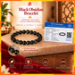 Natural Black Obsidian Bracelet for Men & Women | 8–9 mm Beads | Unisex Protection & Grounding Bracelet