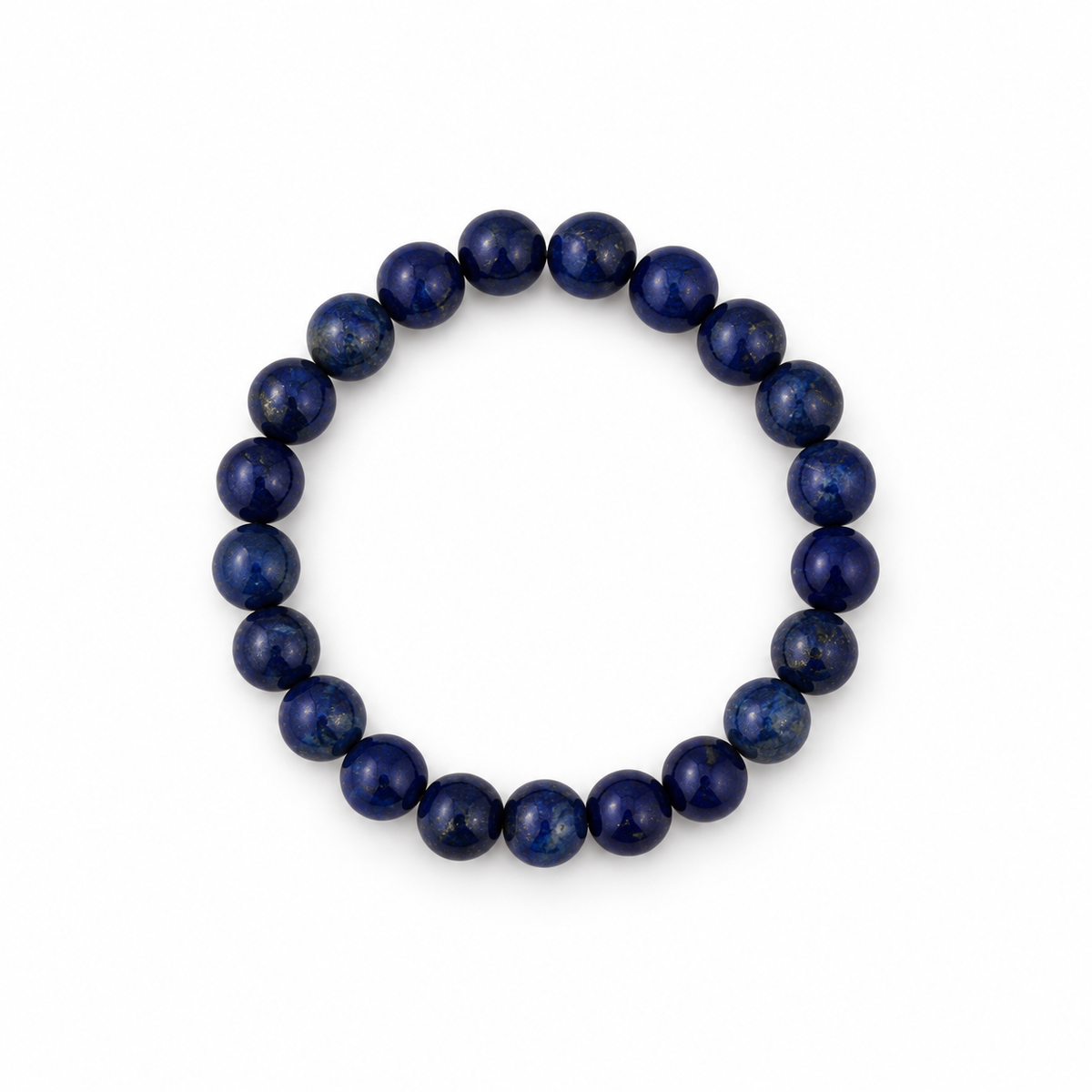 Natural Lapis Lazuli Stone Bracelet for Men & Women | 8–9 mm Beads | Unisex Wisdom & Confidence Bracelet