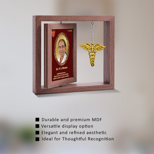 Corporate Gifts: 3D Memento with Gold Foil