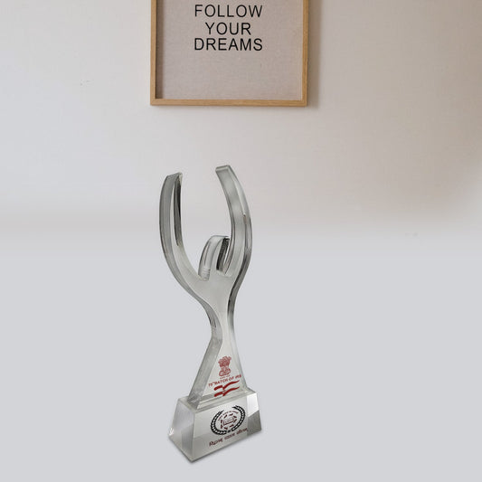 Crystal Trophy for Corporate Awards and Gifts