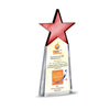 Crystal Trophy for Personalized Corporate Awards