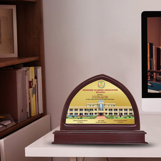 Custom MDF Memento with 24K Gold Foil Finish