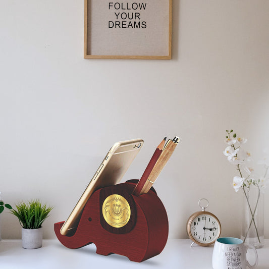 Customized MDF Pen Holder for Corporate Gifts