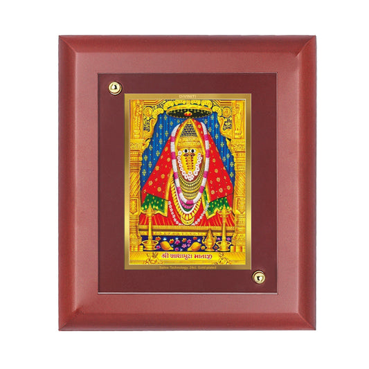 Divine Ashapura Mata Photo Frame for Pooja Room & Gifting