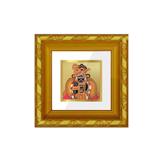Divine Bankey Bihari 24K Gold Plated Photo Frame