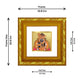 Divine Bankey Bihari 24K Gold Plated Photo Frame