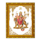 Durga Mata Gold Plated Frame | Elegant Home Decor