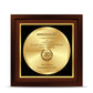 Elegant 3D Memento with 24K Gold Foil for Gifting