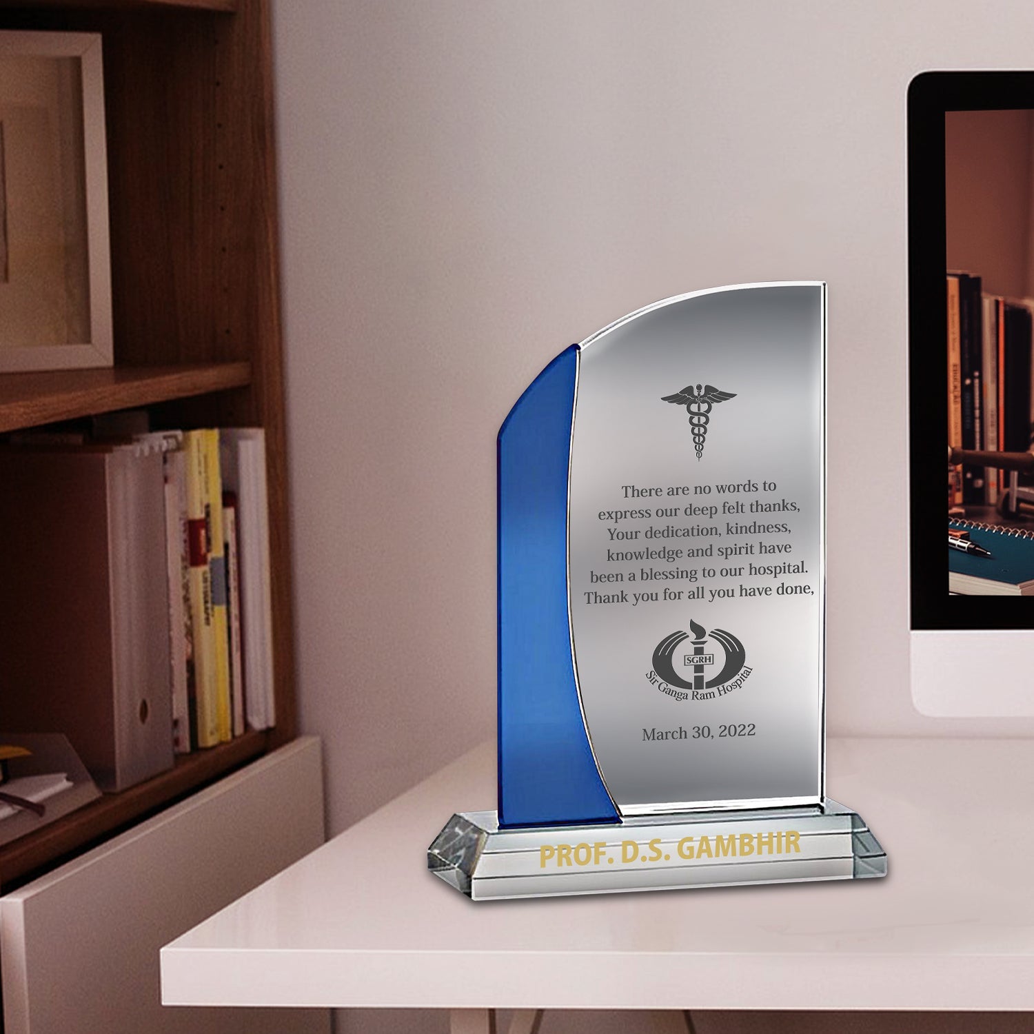 Elegant Acrylic Trophy - Perfect Corporate Gift