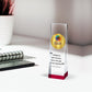 Elegant Customized Acrylic Trophy for Corporate Gifting