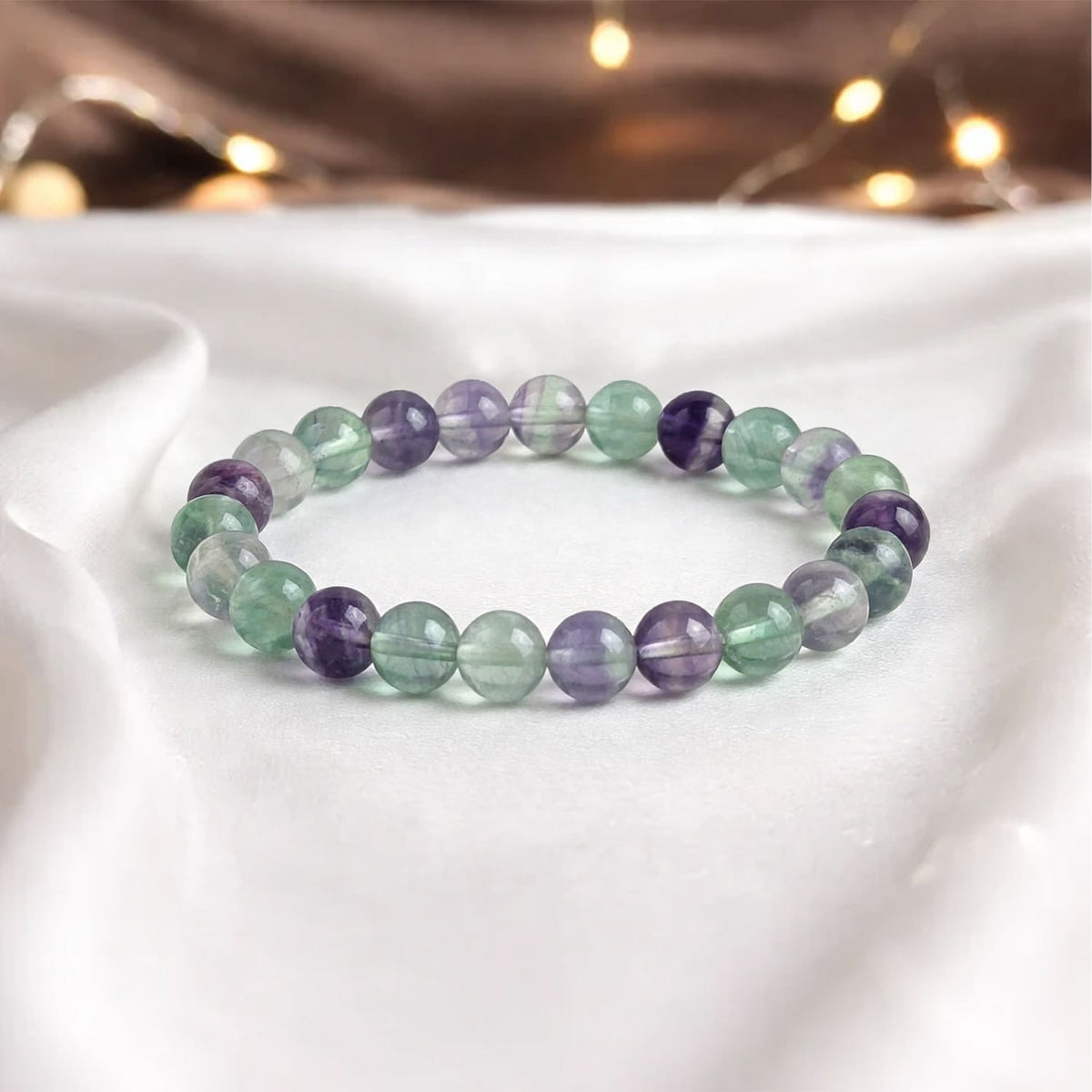 Fluorite New Crystal Bracelet