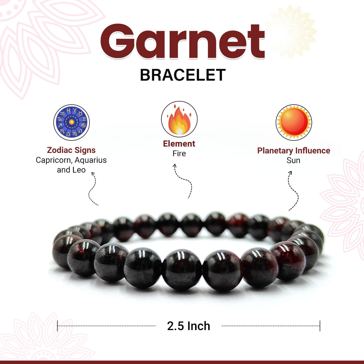 Garnet Bracelet