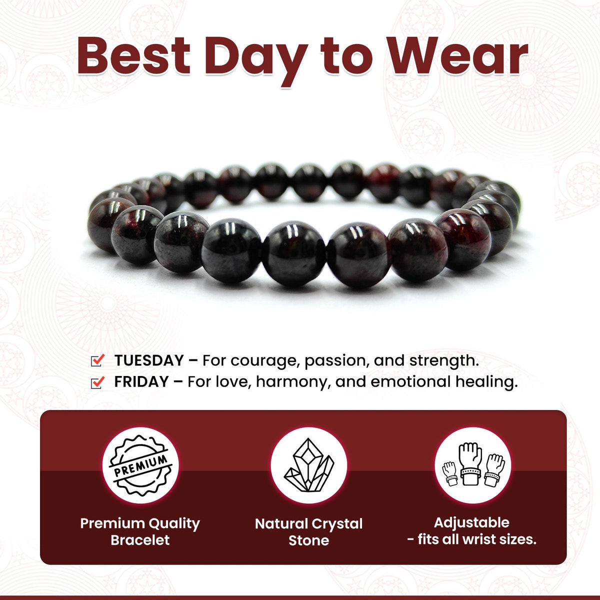 Garnet Bracelet