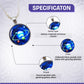 Glowing Galaxy Crystal Pendant
