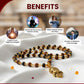 Gold Plated Bajrangbali Karungali Rudraksha Necklace