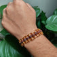 Brass Chain Rudraksha Bracelet