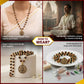 Gold Plated Rudraksha Karungali Mala with Hanuman Pendant