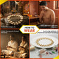 Golden Cap Tulsi Mala – Spiritual Protection & Positive Energy