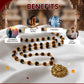 Golden Kartike Rudraksha Karungali Mala