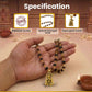 Golden Bajrangbali Meditation Karungali Rudraksha Mala