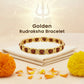 Golden Rudraksha Bracelet